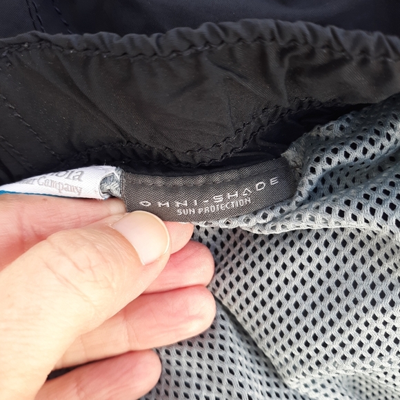 Columbia Nylon Shorts Black Size Large - Picture 5 of 7